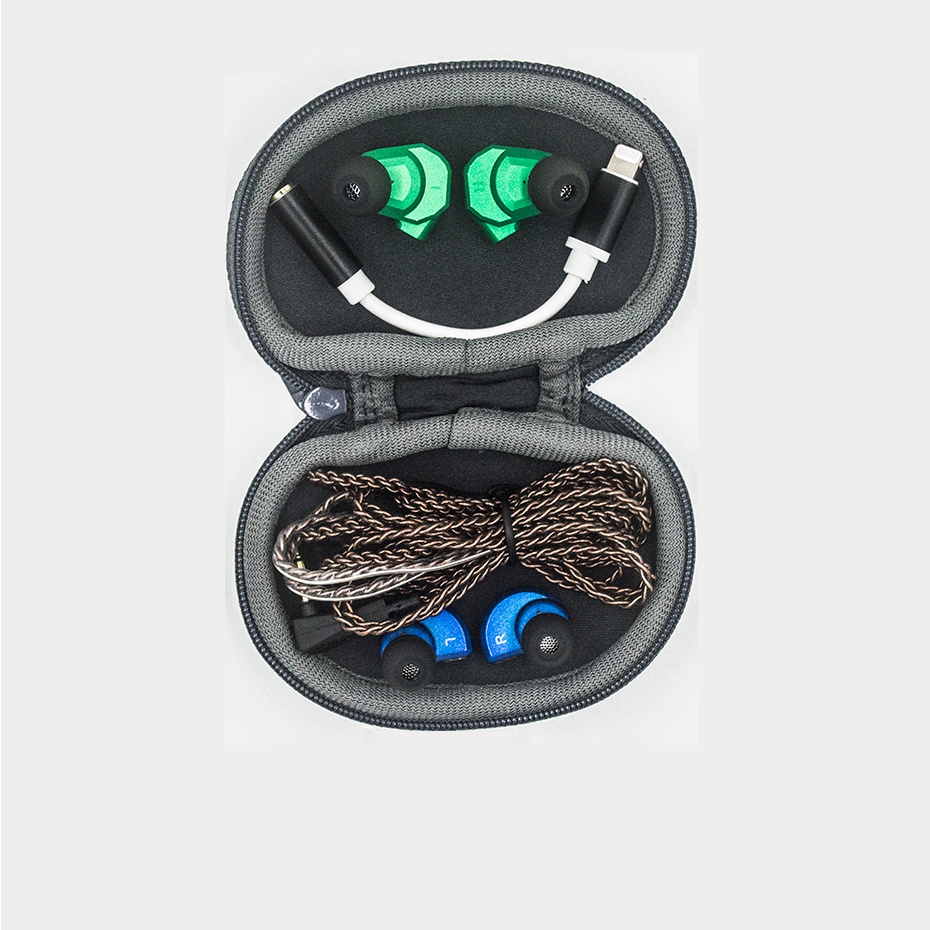 JCALLY Earphone Softcase Wadah Earphone JCALLY untuk kz edx pro cca cra trn mt1
