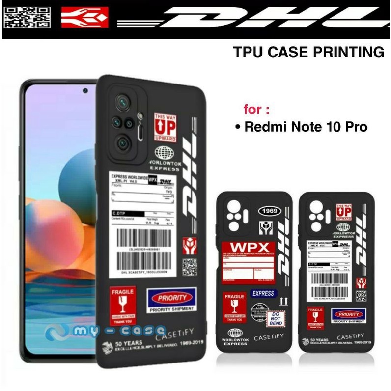 Case Xiaomi Redmi Note 10 Pro Tpu Matte Case Printing DHL