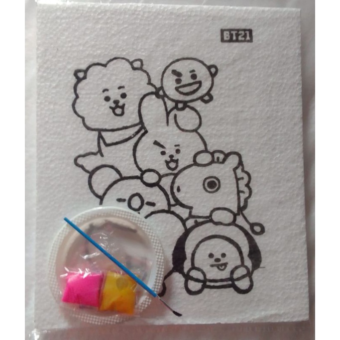 

Paket Lukis Gabus Sterofoam Uk. 33x40x1 cm / Souvenir / Kado Ultah / mainan anak