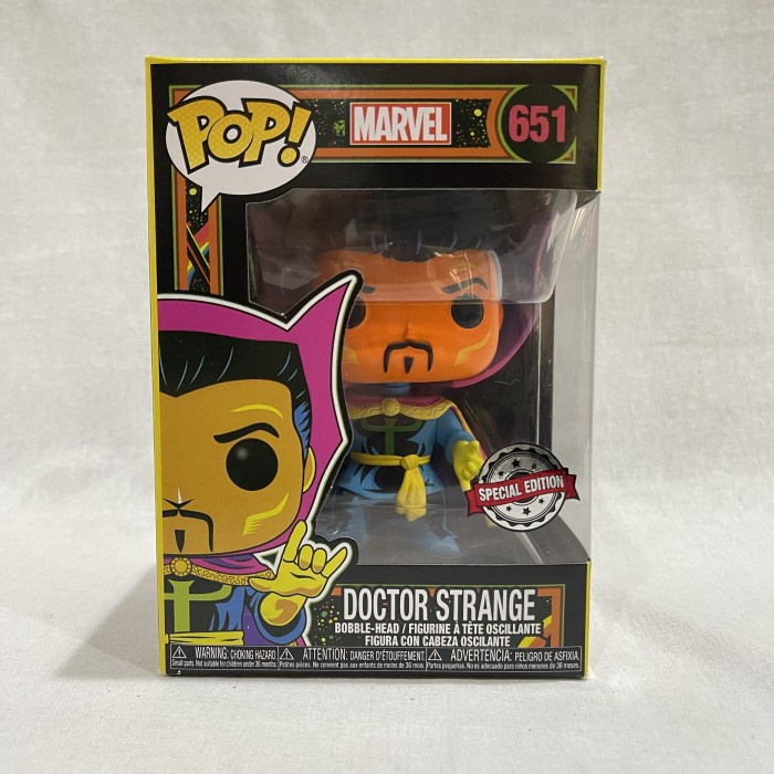 FIGURE POP MARVEL 651 DOCTOR STRANGE BLACK LIGHT FUNKO