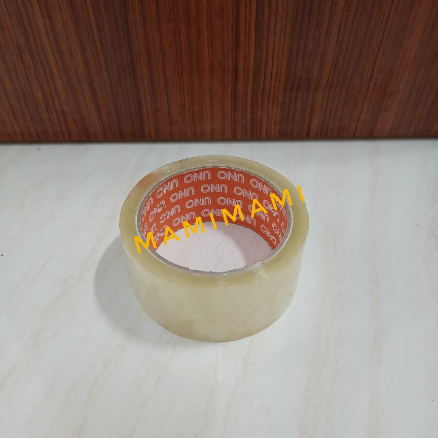 

Lakban Bening 2 inch 45mm x 55y Isolasi Murah Rekat