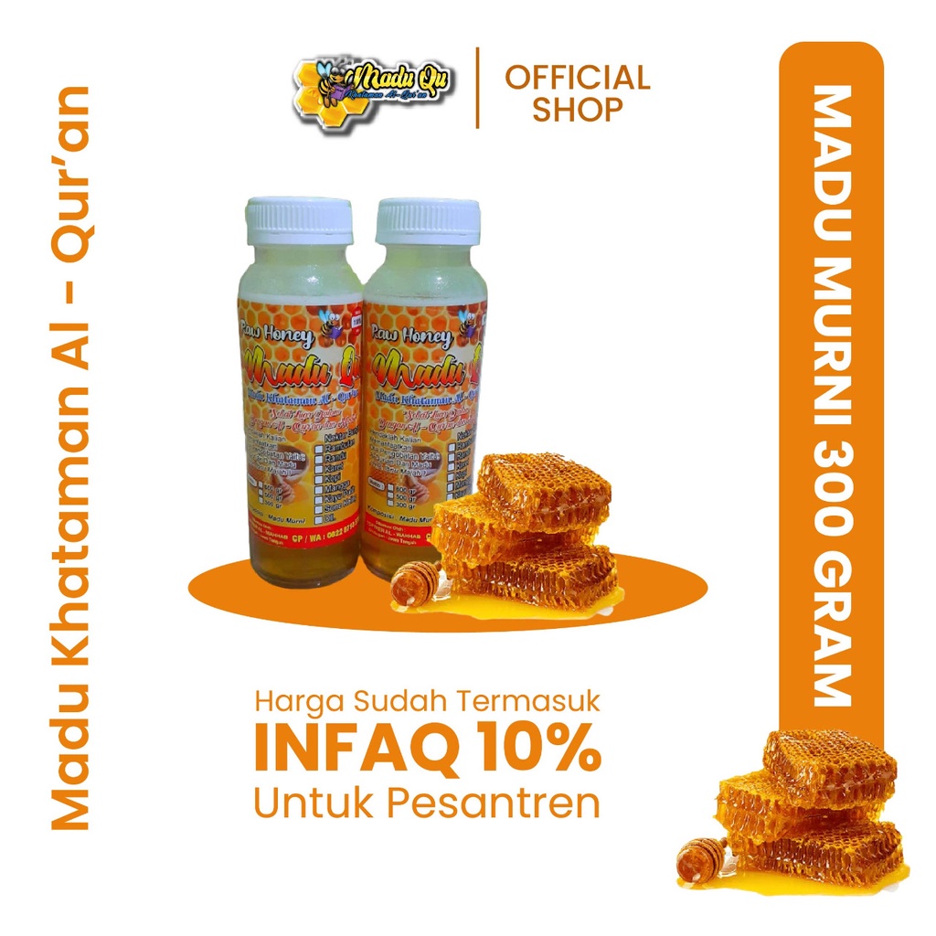

Madu QUr'an (Madu Berkah Khataman Al-Qur'an), Madu murni/madu Asli/ Madu Berkah/ Madu murah