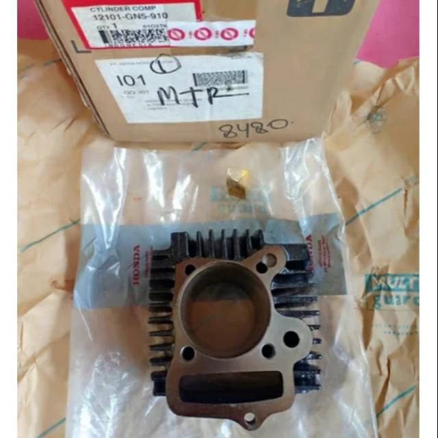 BLOK SILINDER ASTREA PRIMA GRAND IMPRESSA WIN SUPRA X 100 OLD 12101-GN5-910 KEV BLOCK CYLINDER ORI
