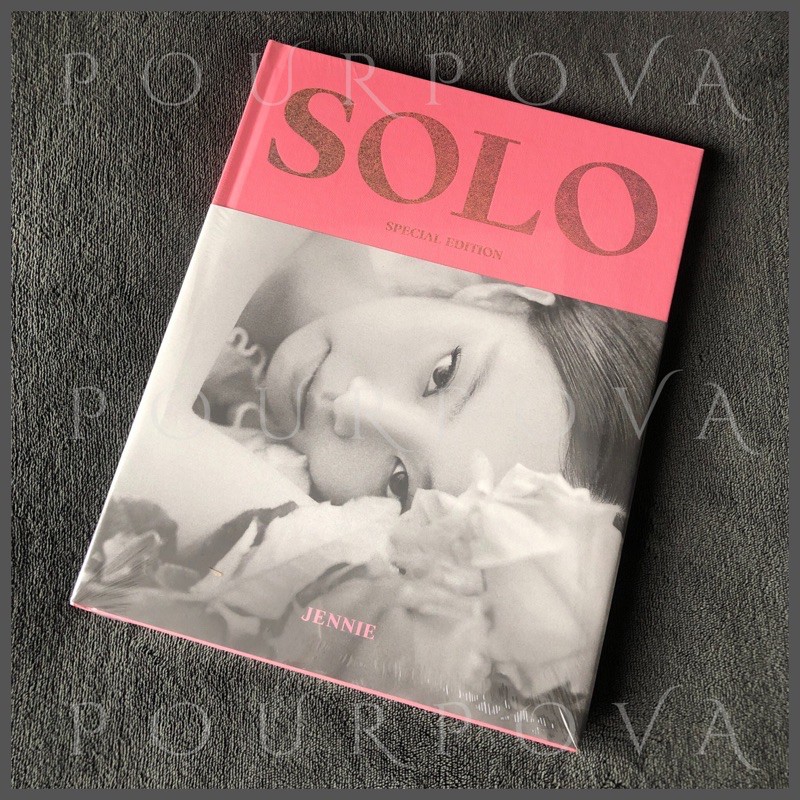 READY BLACKPINK JENNIE SOLO PHOTOBOOK SPECIAL EDITION ALBUM SEALED