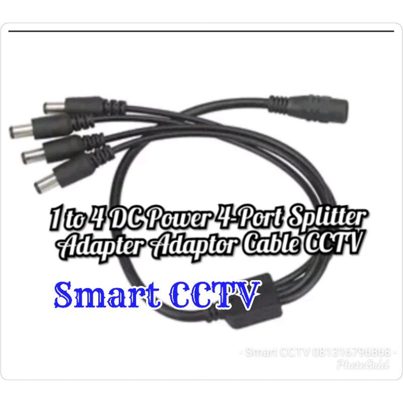 KABEL ADAPTOR CCTV CUMI 4 CABANG