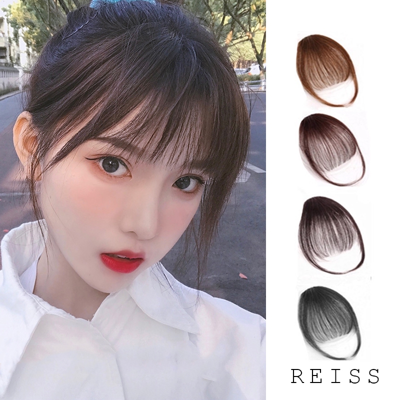 Bangs Clip/hair Clip Thin Korean Cheap Korea Poni Palsu Poni Tipis Rambut Palsu Wig Tipis Korea Tidak Terlihat Tanpa Jejak