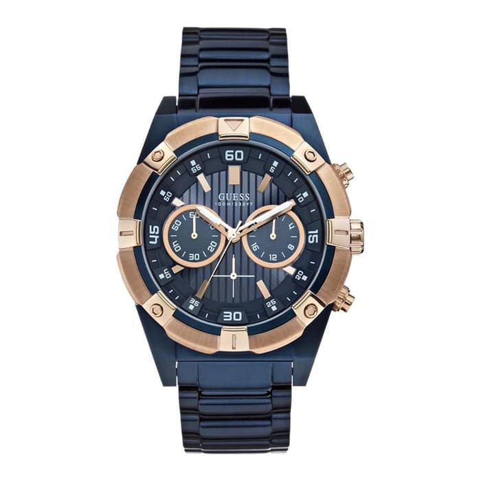 GUESS W0377G4 - Jam Tangan Pria - Biru