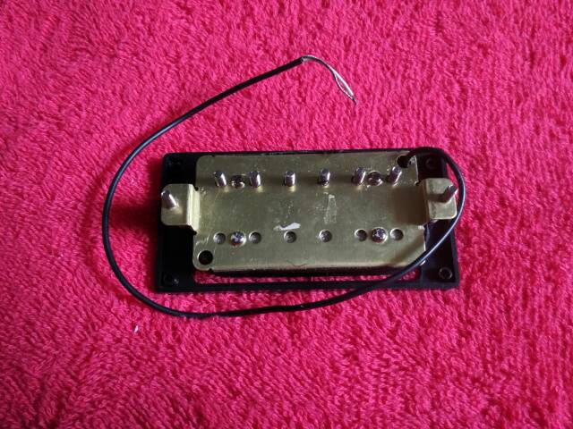 1set Pick Up Gitar Elektrik Double Humbucker Pickup, Kualitas &amp; Sound Mantaap1set =2pcs