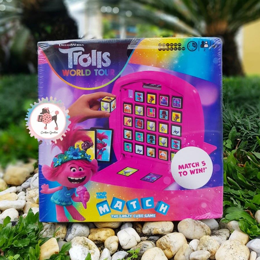 Trolls World Tour Top Trumps Match Board