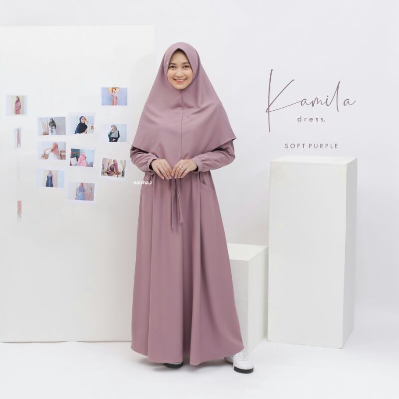 Naisha Kamila Dress Premium / Gamis Premium / Baju Muslimah