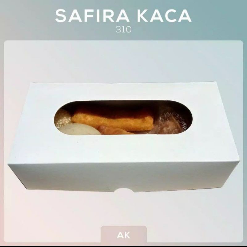 

DUS SAFIRA KACA BOLU BROWNIS MURAH