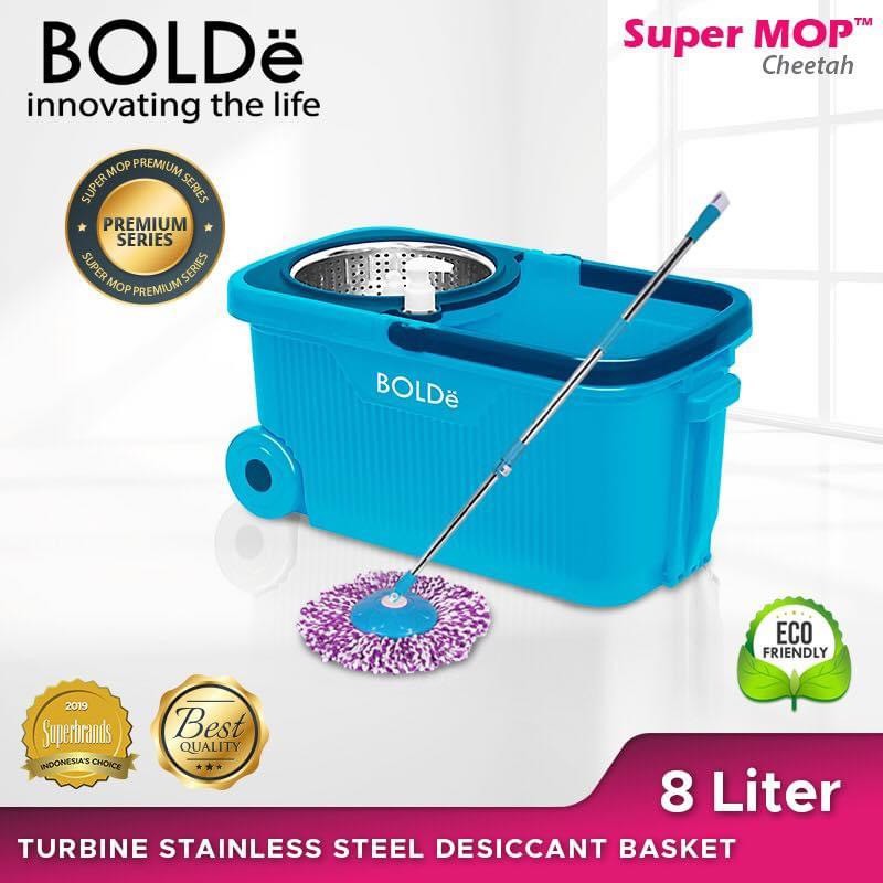 BOLDe Super MOP Cheetah Roda Dan Pengering bisa angkat