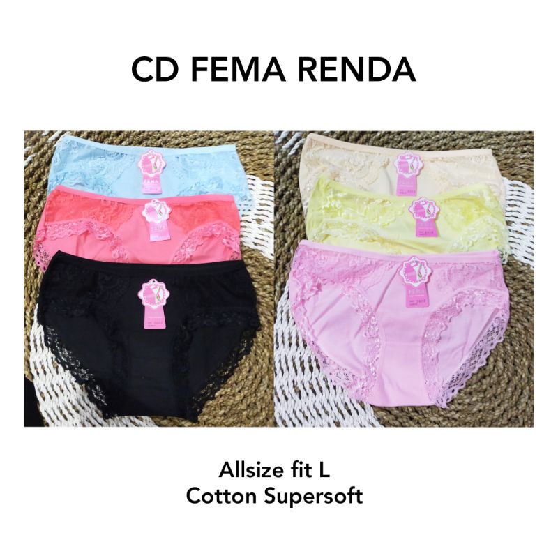 CD WANITA FEMA RENDA ORIGINAL SUPERSOFT COMFORT