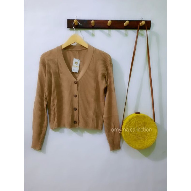 Cardigan crop / cardigan rajut / crop cardi