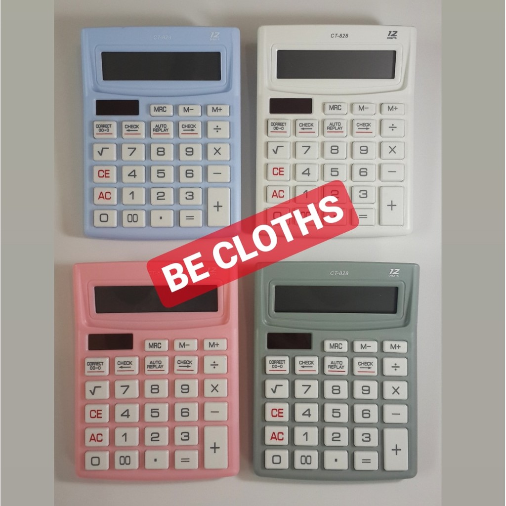 

Terlaris ✨ - Kalkulator Citizen CT-828 Check Correct Kalkulator 12 Digits Citizen CT 8283.1.23