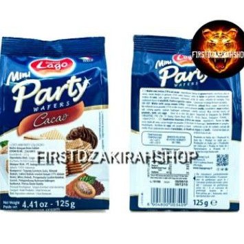 

Lago wafer mini party choco 125gr