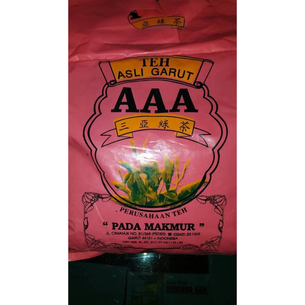 

tea / teh asli garut AAA perusahaan teh pada makmur merek kwan im