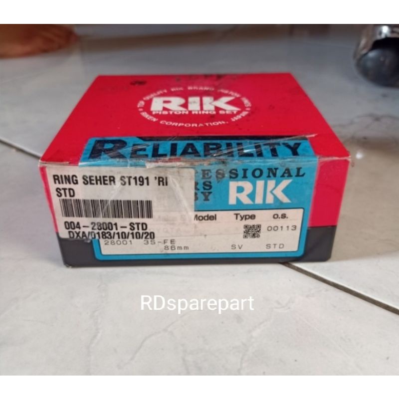 Ring Piston STD 050Corona Absolute ST191 Corona Twincam ST171 2000CC 3S