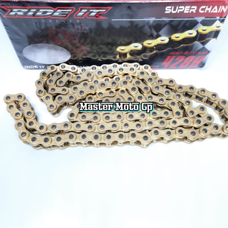 Rantai Gold ride it super chain Rantai ride it Gold motorcycle chain rantai sepeda motor ride it