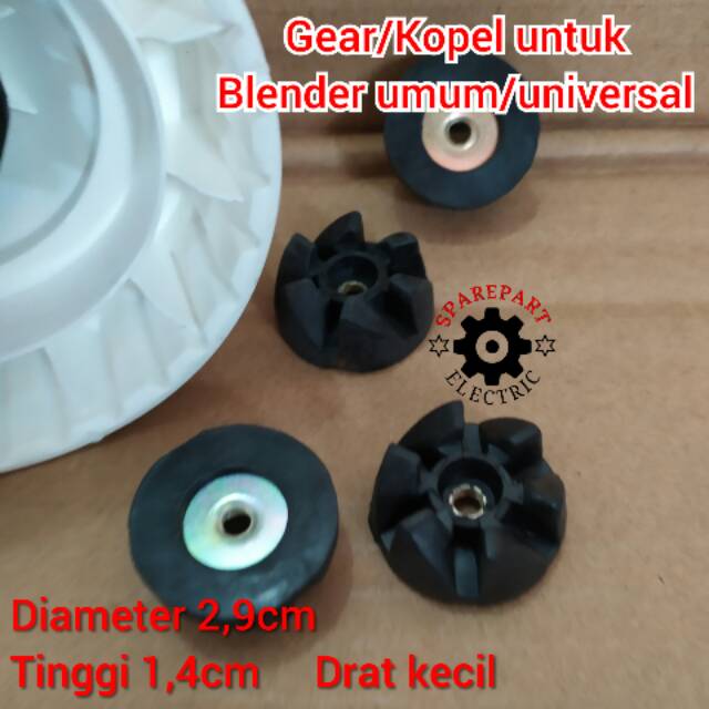 GEAR KOPEL BLENDER NATIONAL MIYAKO UMUM GIGI KARET DRAT KECIL