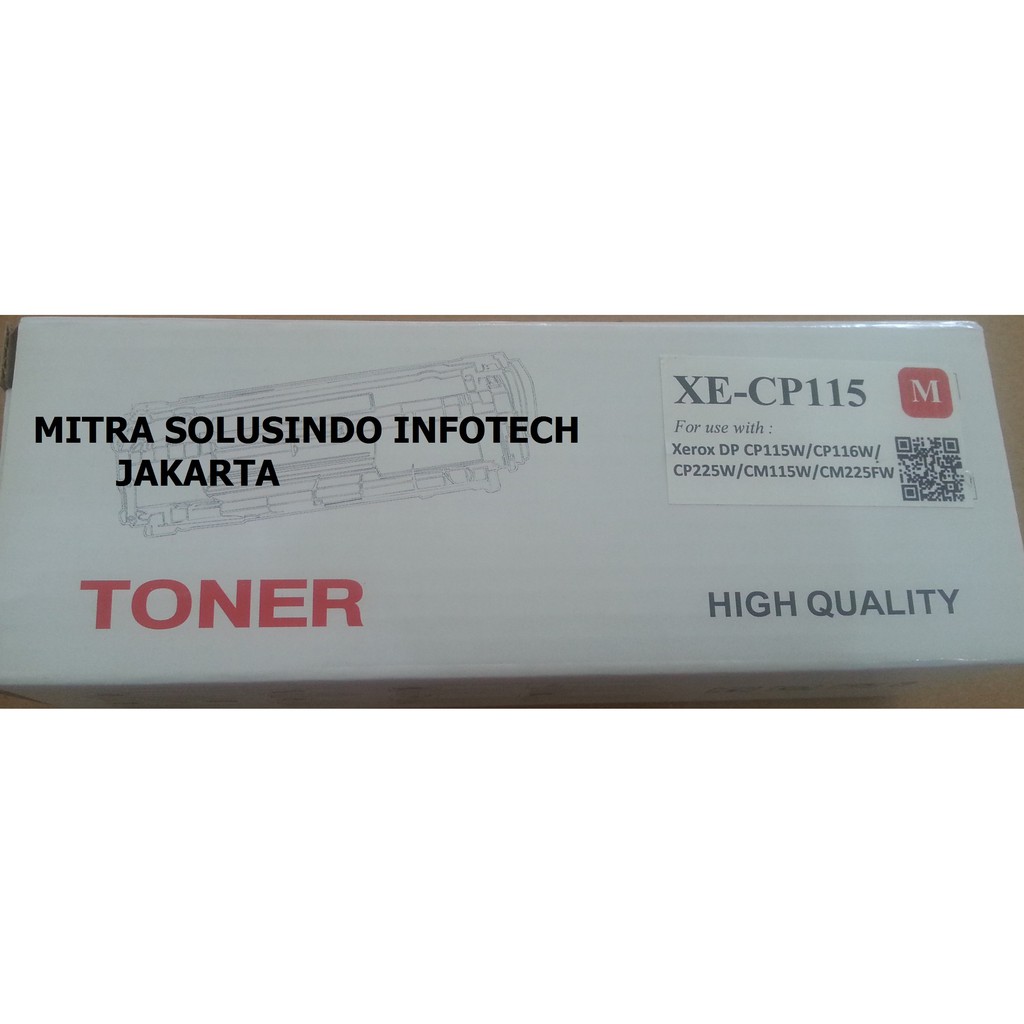 Toner cartridge Compatible Xerox CP115 (Magenta)