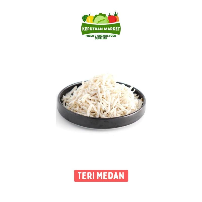 

Teri Medan 250 Gram / Teri Nasi / Teri Putih / Ikan Segar