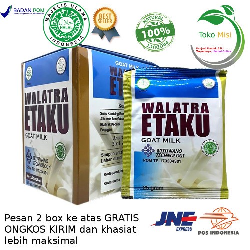 

Susu Kambing ETAWA Walatra ASLI 100% Original
