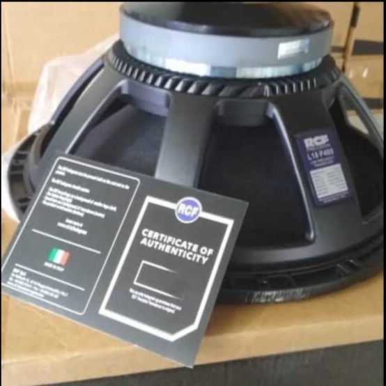 Speaker WOOFER RCF L18P400 / L 18P400 / L 18 P400 18inch GRADE A