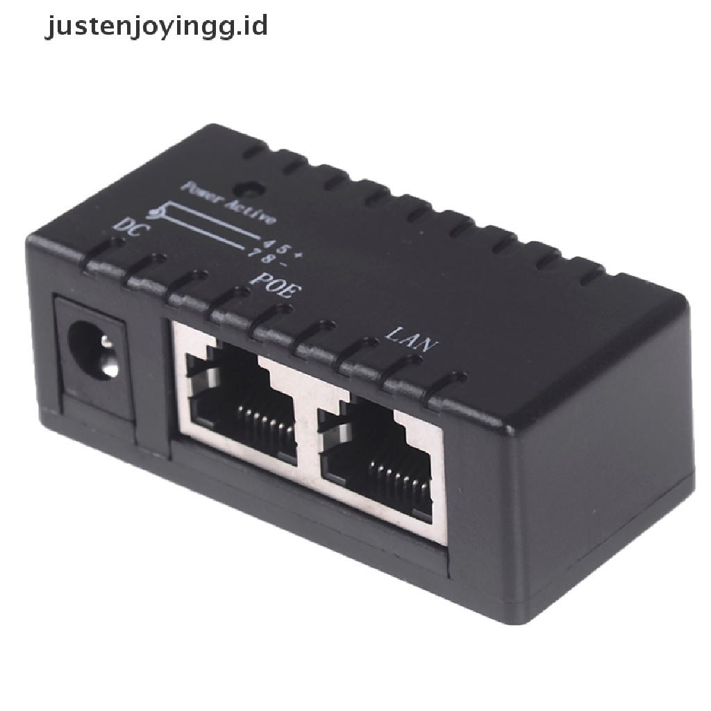 Injektor POE Pasif 12V - 48V Untuk Kamera IP VoIP Phone Netwrok