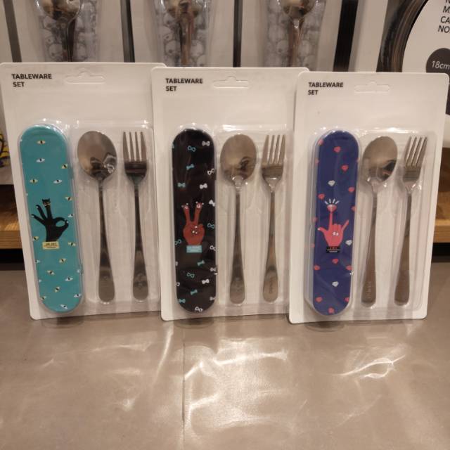 Cutlery set miniso / Tableware set miniso