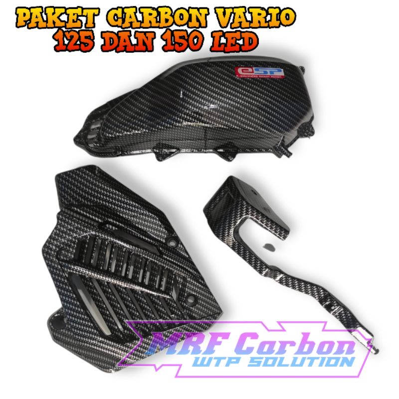 Paket carbon vario 125 led paket carbon vario 150 vario carbon