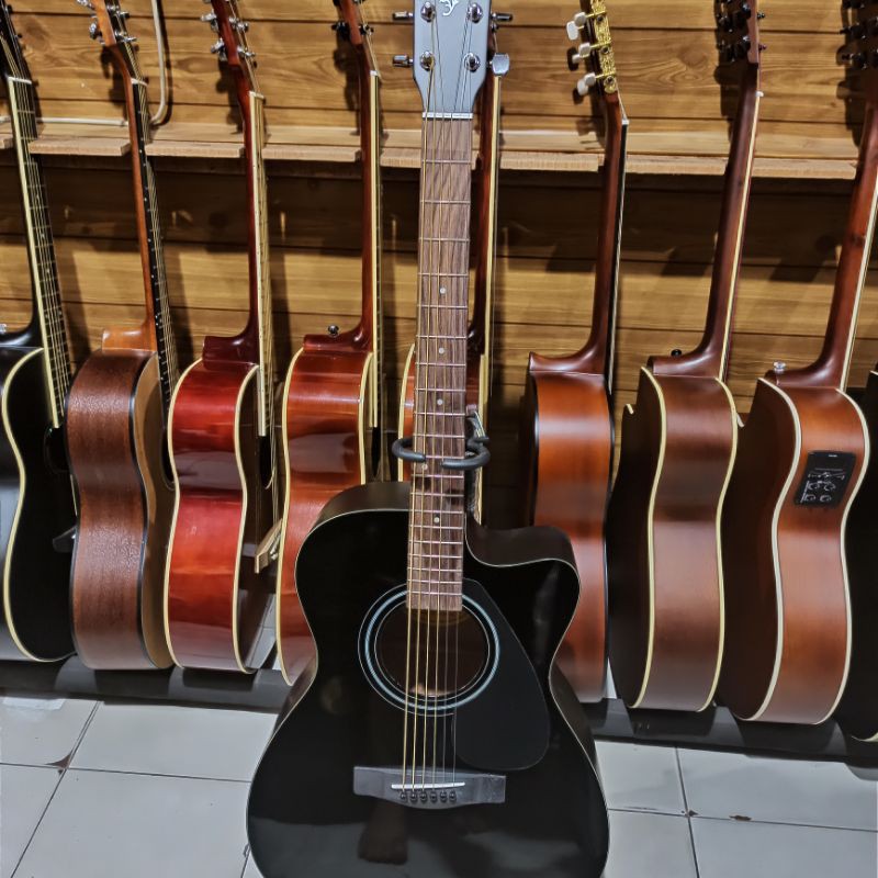 gitar akustik fs100c ORIGINAL YAMAHA Hitam