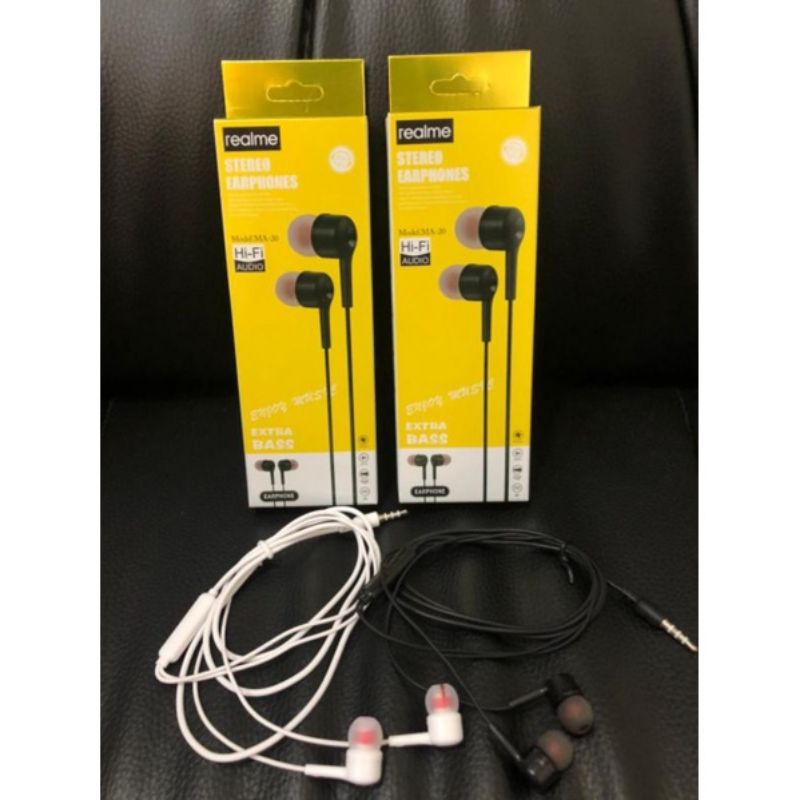 (OM) HF HEADSET REALME MA-20 SUPERR BASS PACKING IMPORT