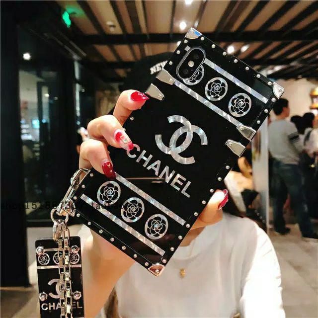 SOFTCASE CASING MEWAH OPPO A16K A16E A16 A55 A76 A96 RENO 7 Z 6 5 5F 4 4F A74 A54 A53 A33 A15 A52 A92 A12 A5S A7 F9 BEST SELLER IMPORT MEWAH (PART 1)-CHANEL+GANTUNGAN