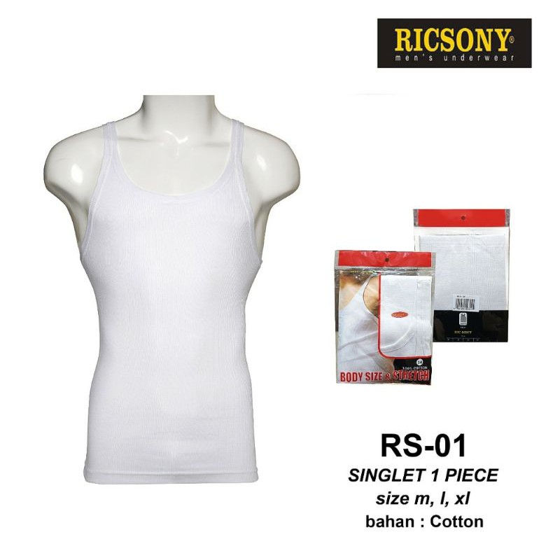 SINGLET RICSONY RS 01 W