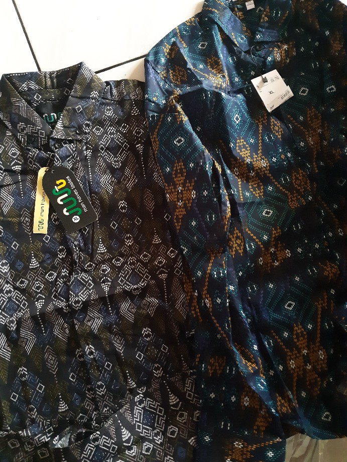 Jasmineolshop Kemeja Batik Pendek Torpedo