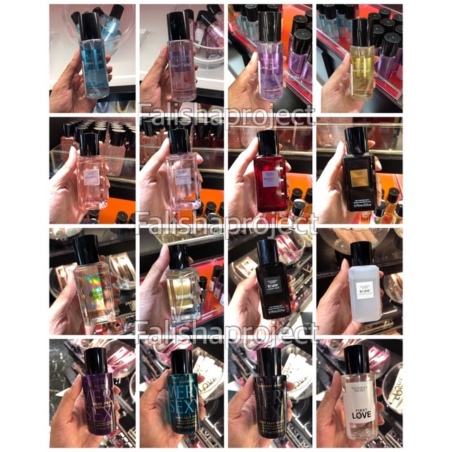 Bodymist Victoria's Secret High End Travel | Tease Very Sexy Bombshell Oud Intense Passion Angel Gol