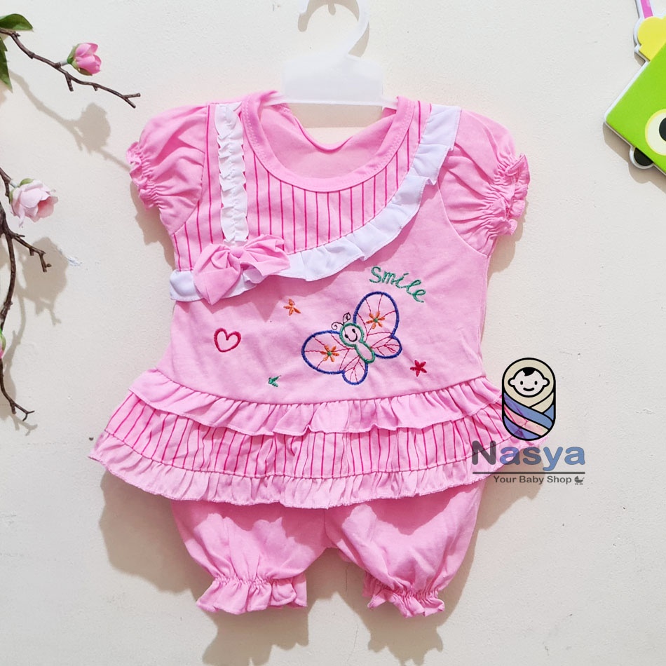 [N-029] NEW ARRIVAL - Setelan Baju Bayi lucu (3-6 bulan)