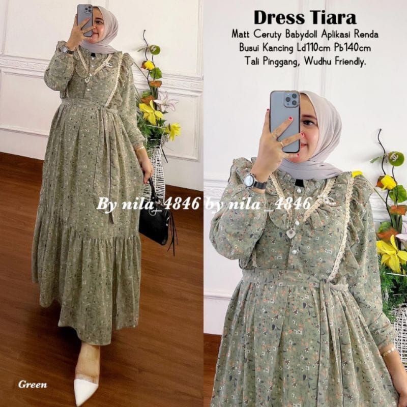 TIARA DRESS GAMIS WANITA