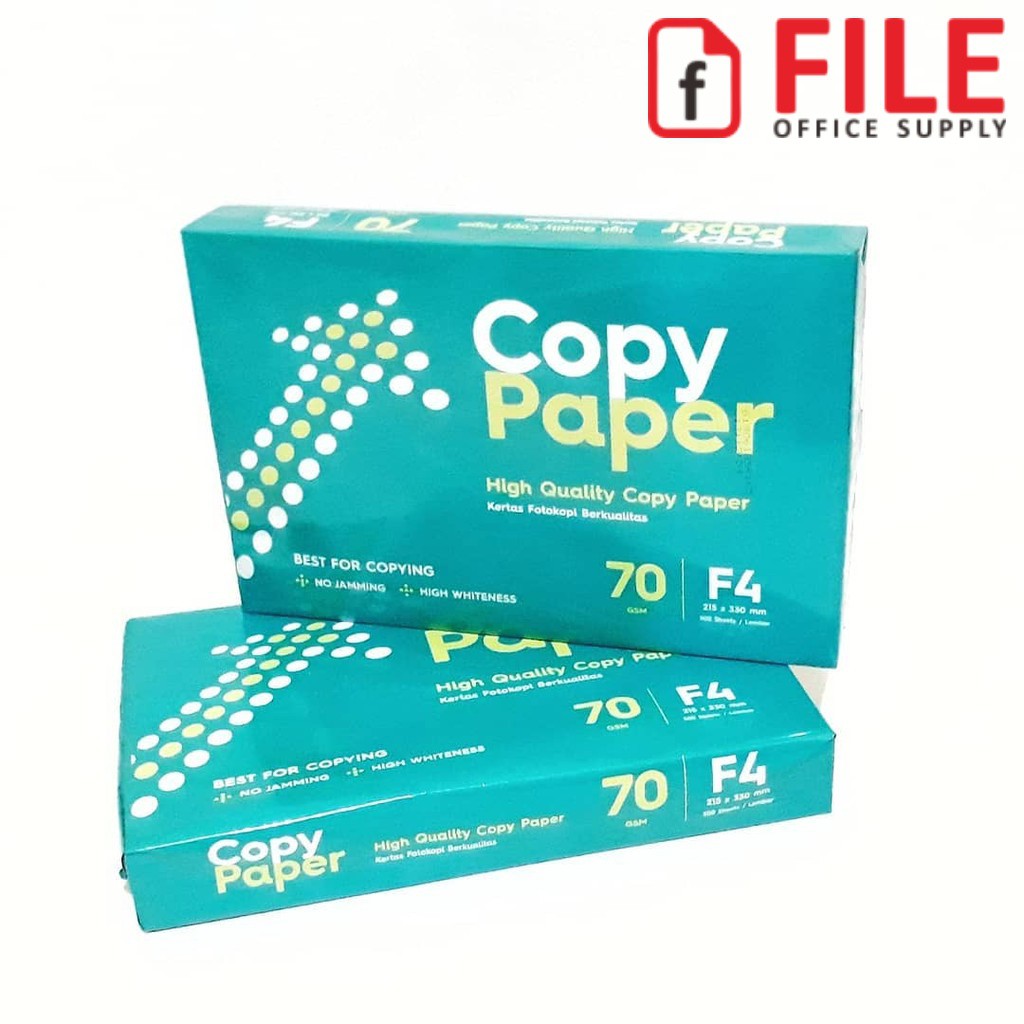 Jual Kertas HVS F4 70gr Copy Paper / 70 Gsm / 70 Gram (500 Lembar ...