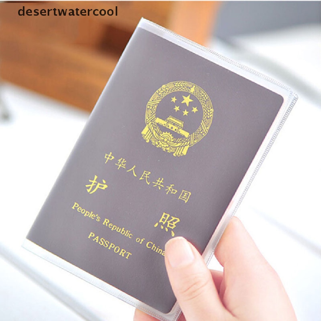 Deid Cover Pelindung Paspor Transparan Untuk Travel