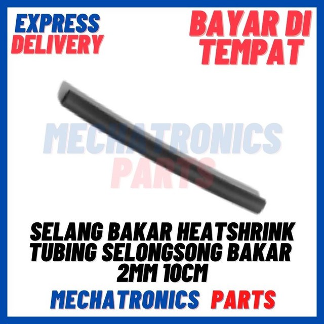 [DEV-9287] SELANG BAKAR 2MM 10CM HEATSHRINK TUBING SELONGSONG BAKAR 2MM 10CM