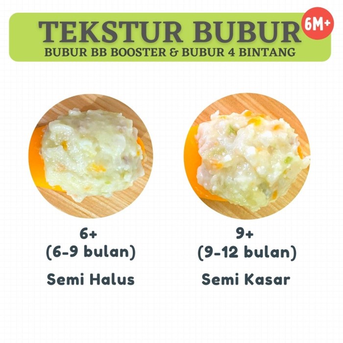 Plumandblum Mpasi Bubur Bayi Cup Bb Booster Bintang