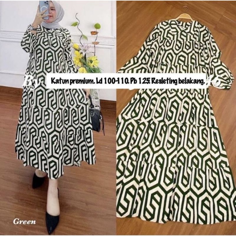 Rifani midi dress jumbo XXXXL XXXL XXL XL