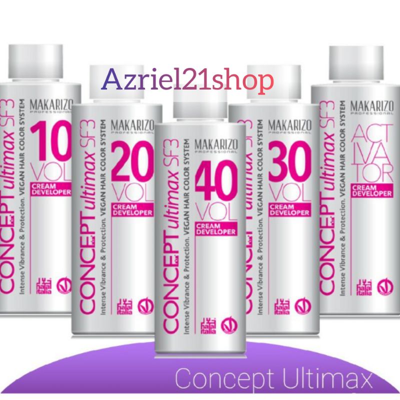 Makarizo Concept Ultimax Cream Developer 135ml