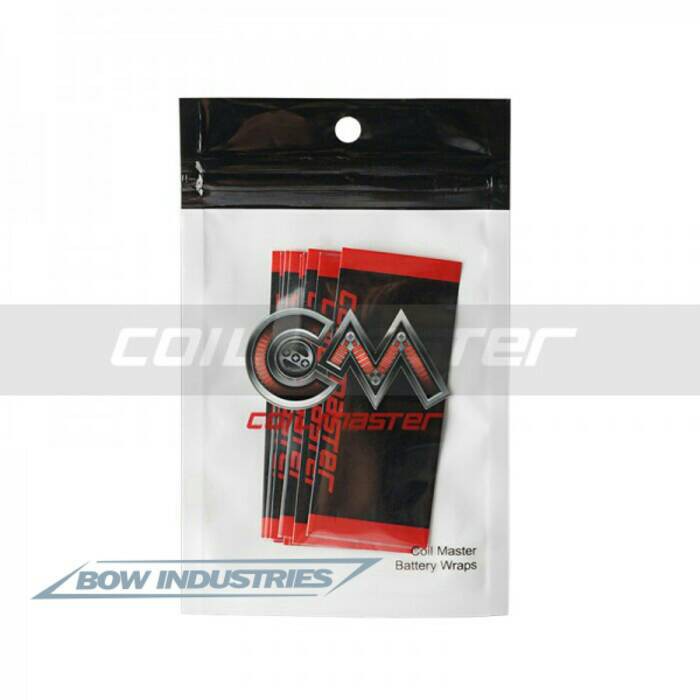 battery warp COIL MASTER / pelapis baterai COIL MASTER authentic isi 10 lembar