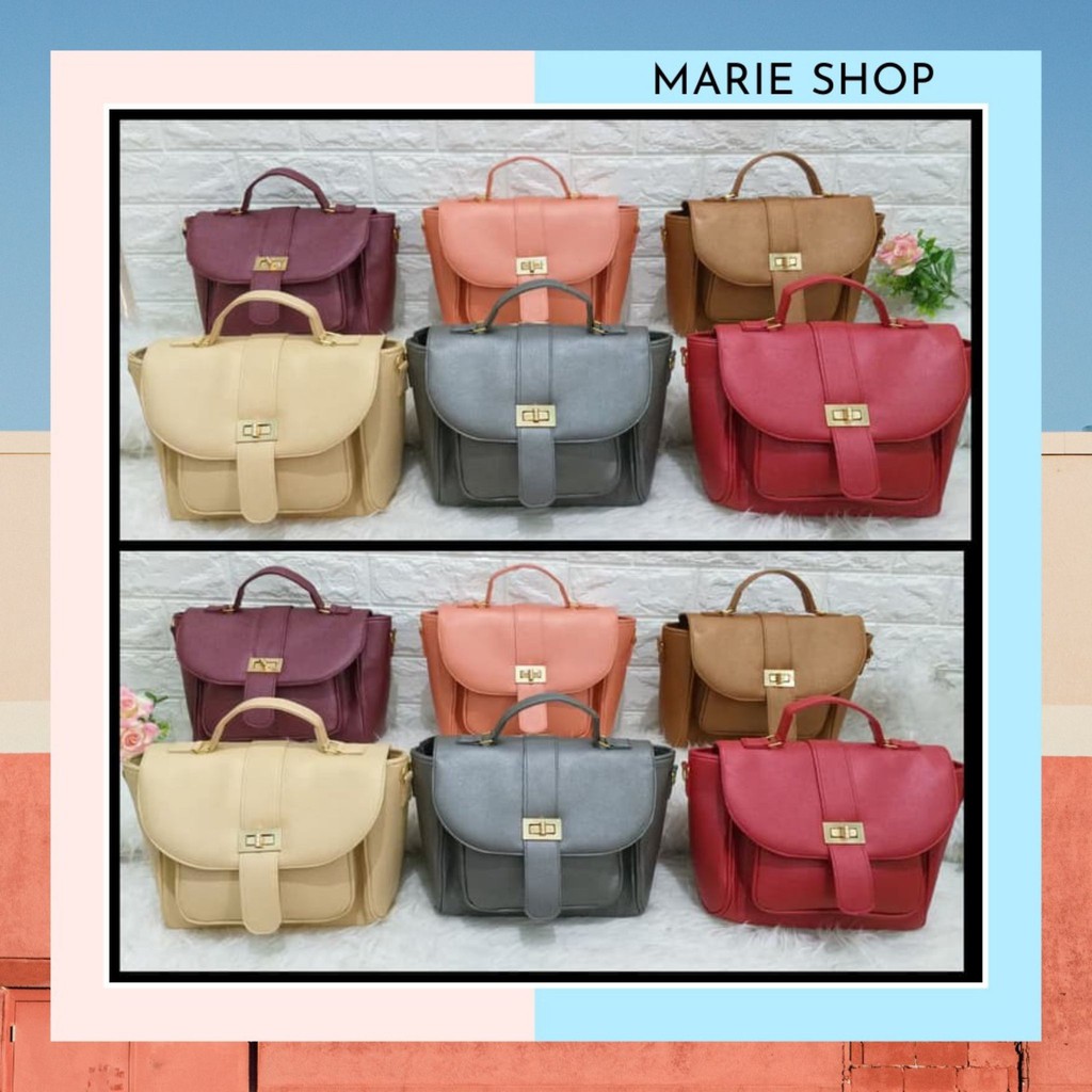 [ SARAH ] TAS WANITA ELEGANT TAS KANTOR FORMAL SANTAI MODEL MINIMALIS