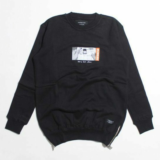 Symposia - Crewneck  -  Black  - Missing Akira