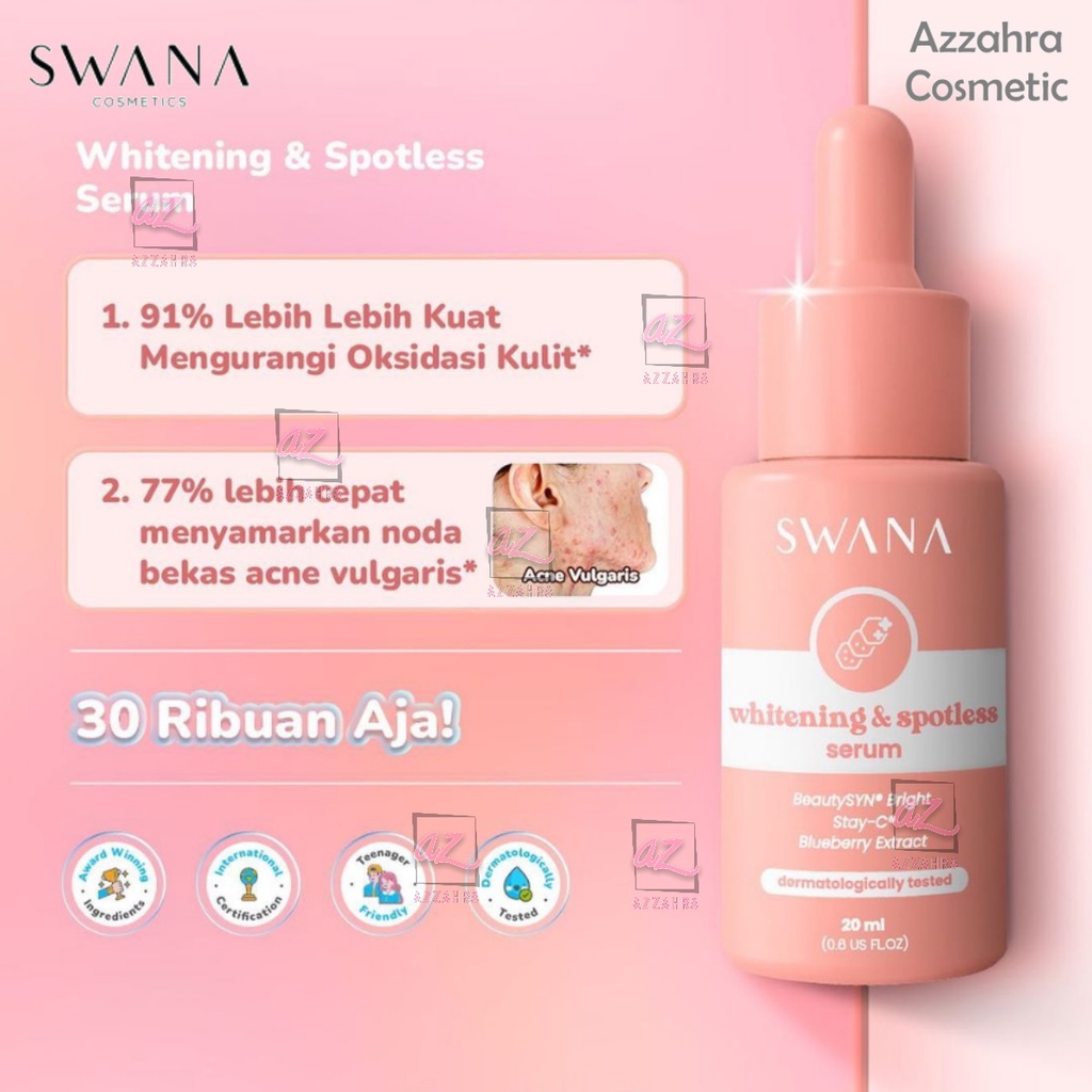 Swana Serum Acne Fighter | Pore Minimizer | Whitening &amp; Spotless 20ml