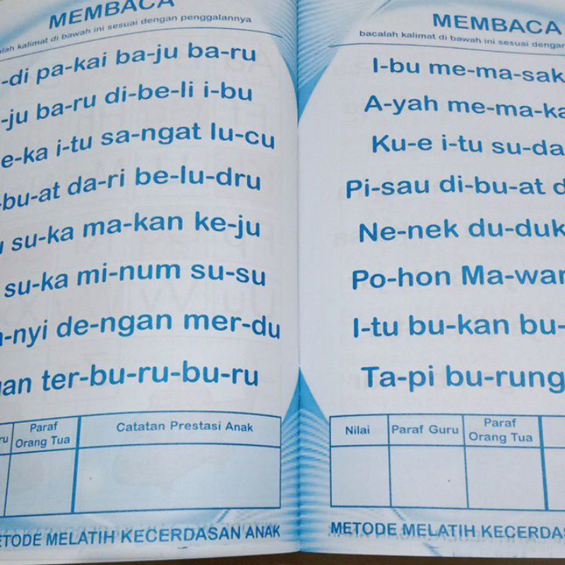 Buku Metode Praktis Melatih Kecerdasan Anak Metode Aktif Cepat Tepat Cermat